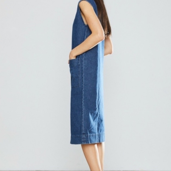ILANA KOHN LILY DENIM DRESS - Picture 2 of 10